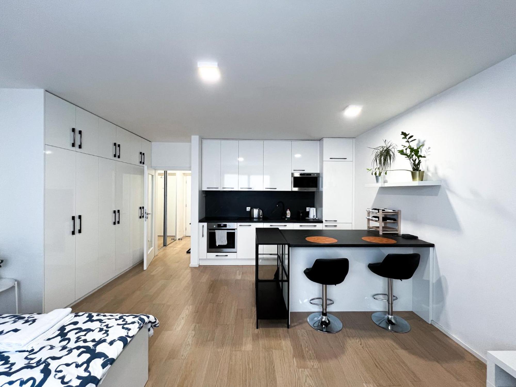 Apartman Vlna Appartement Brno Buitenkant foto
